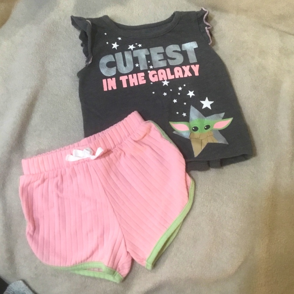Star Wars Grogu Tank & Shorts Set